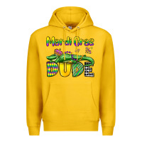 Lemon mardi gras dude alligator olivia Premium Hoodie - OliviaCreatesArt