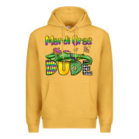 Mardi Gras Dude Alligator Olivia Premium Hoodie | Teevron
