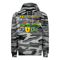 Slate Camo mardi gras dude alligator olivia Premium Hoodie - OliviaCreatesArt