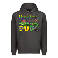 Smoke mardi gras dude alligator olivia Premium Hoodie - OliviaCreatesArt