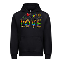 Black love is love Urban Hoodie - CowhideDigitalArt