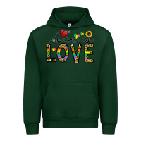 Forest Green love is love Urban Hoodie - CowhideDigitalArt