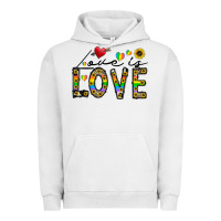 Pigment Lunar Rock love is love Urban Hoodie - CowhideDigitalArt