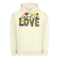 Pigment Pistachio love is love Urban Hoodie - CowhideDigitalArt