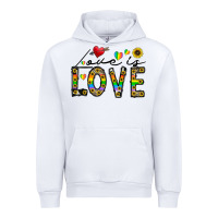 White love is love Urban Hoodie - CowhideDigitalArt