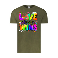 Vintage Olive love always wins Vintage Tee - LillyAllenDesigns