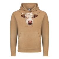 Vintage Camel hereford cow head Vintage Hoodie - RanaPortraitStore
