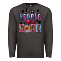 Smoke less people more dogs Premium Sweatshirt - FaDigitalArtStudio