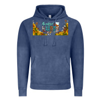 Vintage Denim thankful nurse fall libbey glass Vintage Hoodie - BundleAndBundleShop