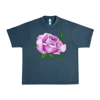 Midnight Navy Life's Little Pleasures Rose Urban Heavy Tee - LillyAllenDesigns