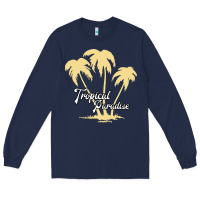 Navy Tropical Paradise Long Sleeve Tee - Bettercallsaul