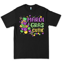 Black mardi gras cutie Premium Tee - MaliasSmallBusiness