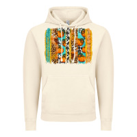 Vintage Artic fall pumpkin brushstroke Vintage Hoodie - BundleAndBundleShop