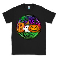 Black halloween round earrings 3 Classic Tee - BundleAndBundleShop