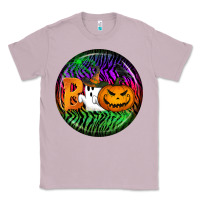 Lilac halloween round earrings 3 Classic Tee - BundleAndBundleShop