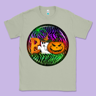 Halloween Round Earrings 3 Classic Tee Designed By Bundleandbundleshop