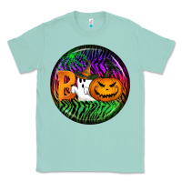 Seafoam halloween round earrings 3 Classic Tee - BundleAndBundleShop