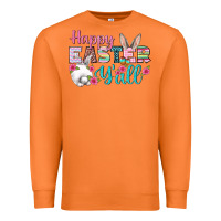 Carrot Happy Easter Y'all Premium Sweatshirt - BundleAndBundleShop