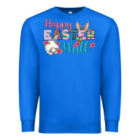 True Royal Happy Easter Y'all Premium Sweatshirt - BundleAndBundleShop