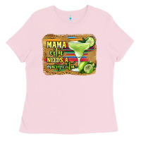 Bubblegum Pink mama cita needs a margarita Ladies Tee - Jasminsmagicworld