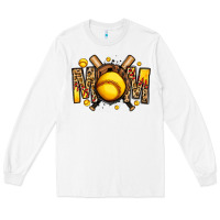White softball mom Long Sleeve Tee - Jasminsmagicworld