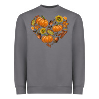 Storm Fall Heart Heavyweight Sweatshirt - texasbilliewilder