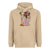 Mushroom Tie dye easter love dog paw Heavyweight Hoodie - BundleAndBundleShop