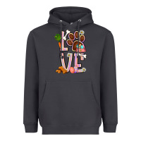 Smoke Tie dye easter love dog paw Heavyweight Hoodie - BundleAndBundleShop