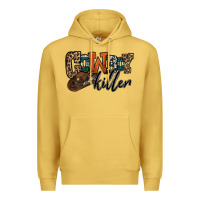 Antique Gold cowboy killer Premium Hoodie - OliviaCreatesArt