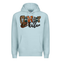 Blue Mist cowboy killer Premium Hoodie - OliviaCreatesArt