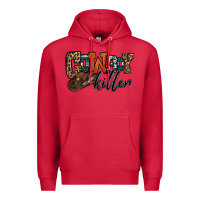 Cardinal cowboy killer Premium Hoodie - OliviaCreatesArt