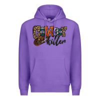 Purple cowboy killer Premium Hoodie - OliviaCreatesArt