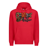 Red cowboy killer Premium Hoodie - OliviaCreatesArt