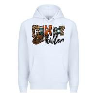 White cowboy killer Premium Hoodie - OliviaCreatesArt