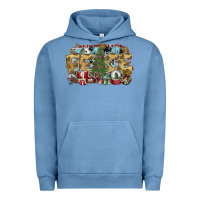 Pigment Pebble Blue peace Urban Hoodie - SublimationCraftShop