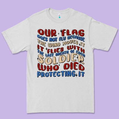 Our Flag Premium Tee Designed By Maliassmallbusiness