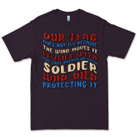 Plum our flag Premium Tee - MaliasSmallBusiness