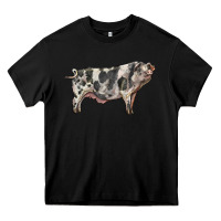 Black Spotted Pig Heavy Core Tee - LillyAllenDesigns