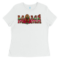 White mama floral aztec leopard Ladies Tee - Jasminsmagicworld