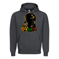Smoke Blessed black history Zipper Hoodie - HowdyJamesFarm