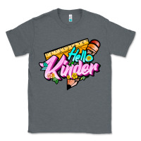 Charcoal Heather hello kinder Classic Tee - JahusDesignShop