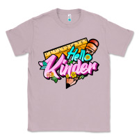 Lilac hello kinder Classic Tee - JahusDesignShop