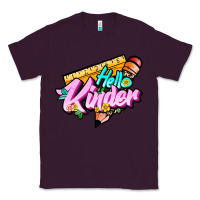 Plum hello kinder Classic Tee - JahusDesignShop