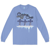 Colony Blue Christmas Christ Begins With Long Sleeve Tee - Bettercallsaul