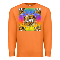 Carrot Pride lgbtq leopard love heart seamless pattern Premium Sweatshirt - BundleAndBundleShop