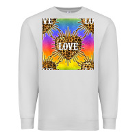 Dove Grey Pride lgbtq leopard love heart seamless pattern Premium Sweatshirt - BundleAndBundleShop