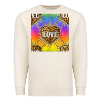 Sandshell Pride lgbtq leopard love heart seamless pattern Premium Sweatshirt - BundleAndBundleShop