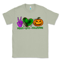 Matcha peace love halloween Classic Tee - BundleAndBundleShop