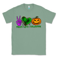 Sage peace love halloween Classic Tee - BundleAndBundleShop