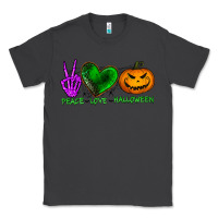 Smoke peace love halloween Classic Tee - BundleAndBundleShop